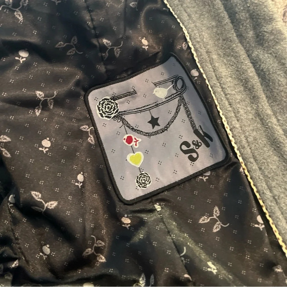 Soia & Kyo Grey Woman’s Wool Coat - Picture 9 of 16